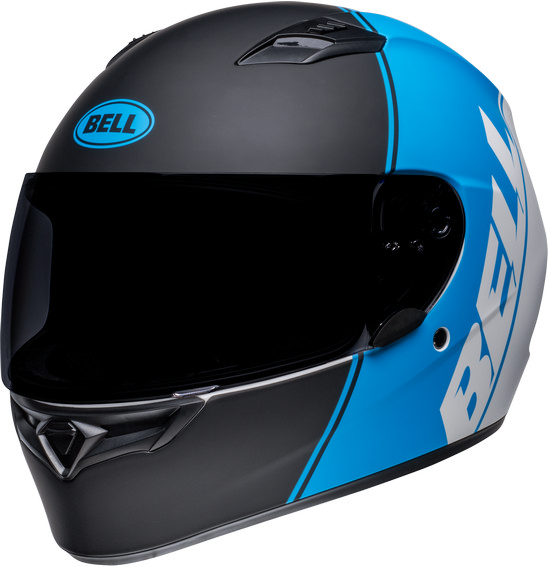 Bell QUALIFIER Ascent Matte Black/Cyan Image