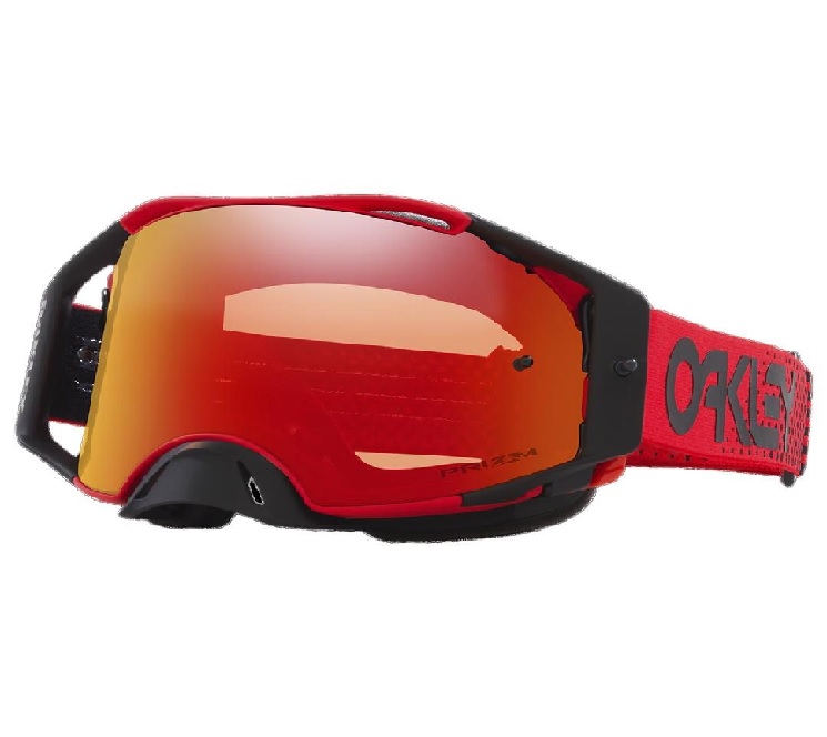 Oakley Airbrake Goggle Red B1B Prizm Lens Image